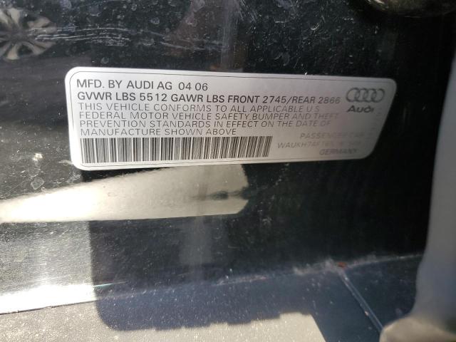 Photo 11 VIN: WAUKH74F76N181549 - AUDI A6 AVANT Q 