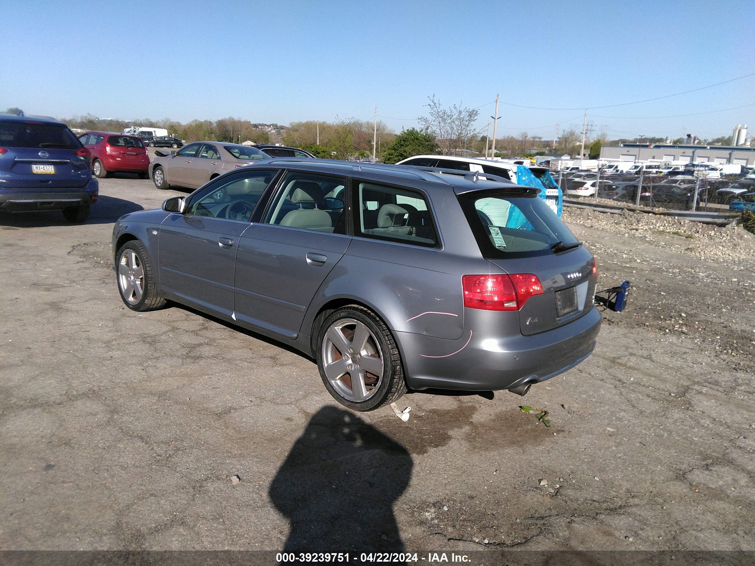 Photo 2 VIN: WAUKH78E08A074998 - AUDI A4 