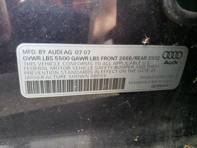 Photo 11 VIN: WAUKH94F98N025303 - AUDI A6 AVANT Q 