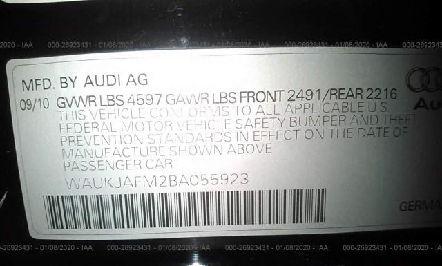 Photo 8 VIN: WAUKJAFM2BA055923 - AUDI A3 