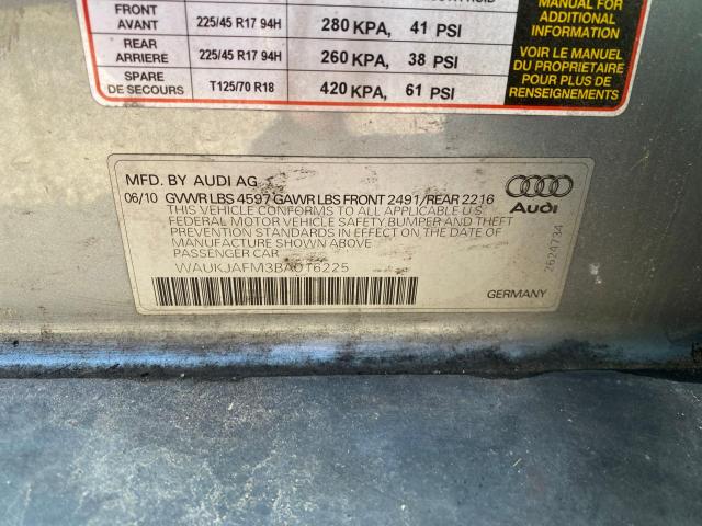 Photo 9 VIN: WAUKJAFM3BA016225 - AUDI A3 