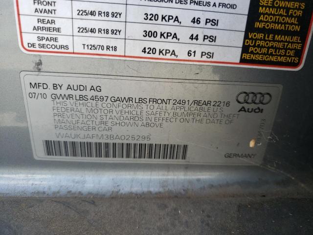 Photo 9 VIN: WAUKJAFM3BA025295 - AUDI A3 PREMIUM 