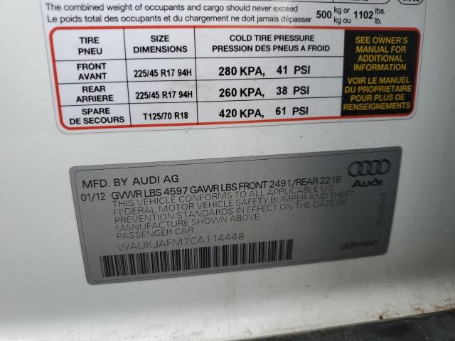 Photo 11 VIN: WAUKJAFM7CA114448 - AUDI A3 PREMIUM 