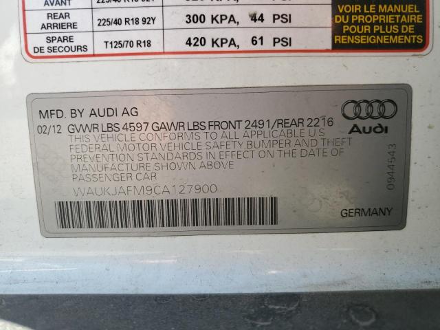 Photo 11 VIN: WAUKJAFM9CA127900 - AUDI A3 PREMIUM 