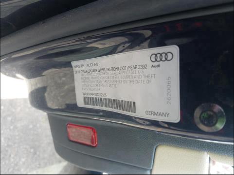 Photo 9 VIN: WAUKMAF42JA212565 - AUDI A4 PREMIUM 