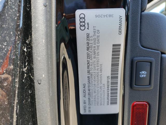 Photo 9 VIN: WAUKMAF43HN039125 - AUDI A4 ULTRA P 