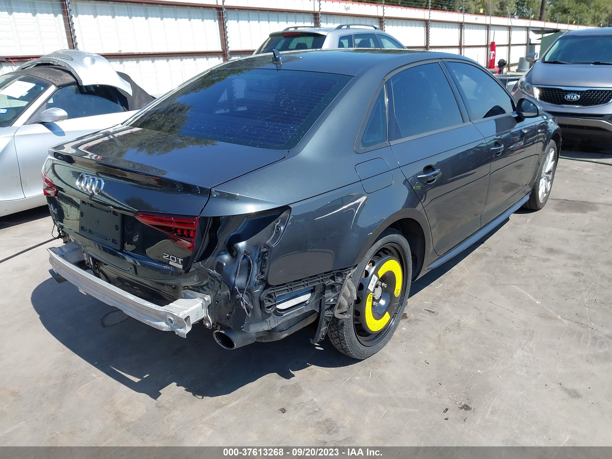 Photo 3 VIN: WAUKMAF44JA128263 - AUDI A4 