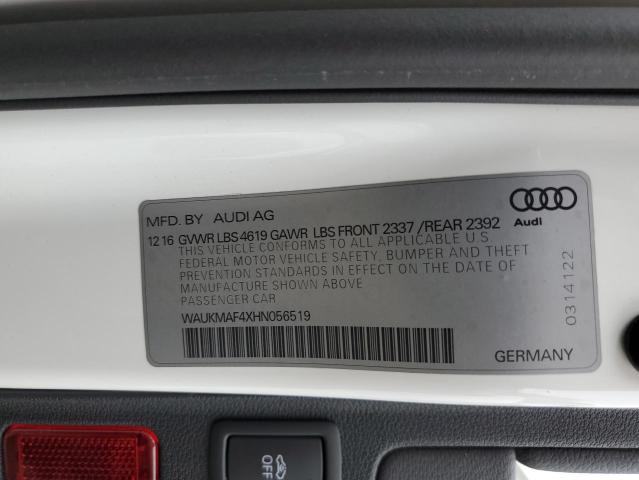 Photo 11 VIN: WAUKMAF4XHN056519 - AUDI A4 