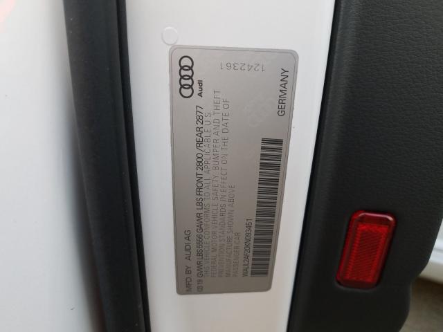 Photo 9 VIN: WAUL2AF20KN093451 - AUDI A6 PREMIUM 