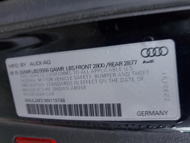 Photo 11 VIN: WAUL2AF21KN119748 - AUDI A6 