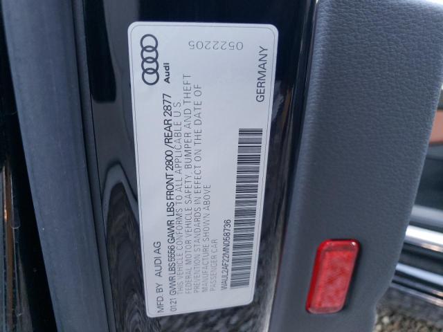 Photo 9 VIN: WAUL2AF22MN058736 - AUDI A6 