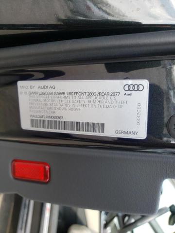 Photo 9 VIN: WAUL2AF24KN069363 - AUDI A6 PREMIUM 