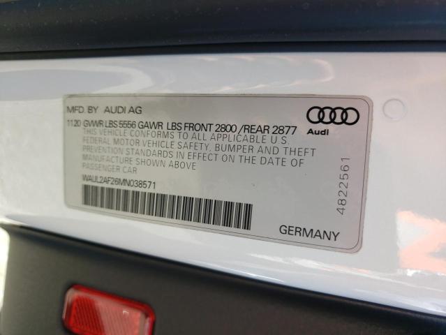 Photo 12 VIN: WAUL2AF26MN038571 - AUDI A6 