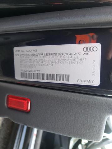 Photo 9 VIN: WAUL2AF2XKN027621 - AUDI A6 