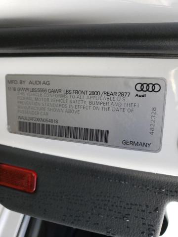 Photo 9 VIN: WAUL2AF2XKN054818 - AUDI A6 PREMIUM 