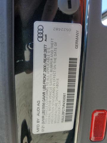 Photo 11 VIN: WAUL2BF27MN058981 - AUDI A6 PREMIUM 