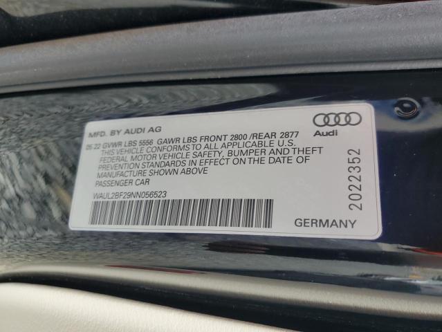 Photo 11 VIN: WAUL2BF29NN056523 - AUDI A6 PREMIUM 