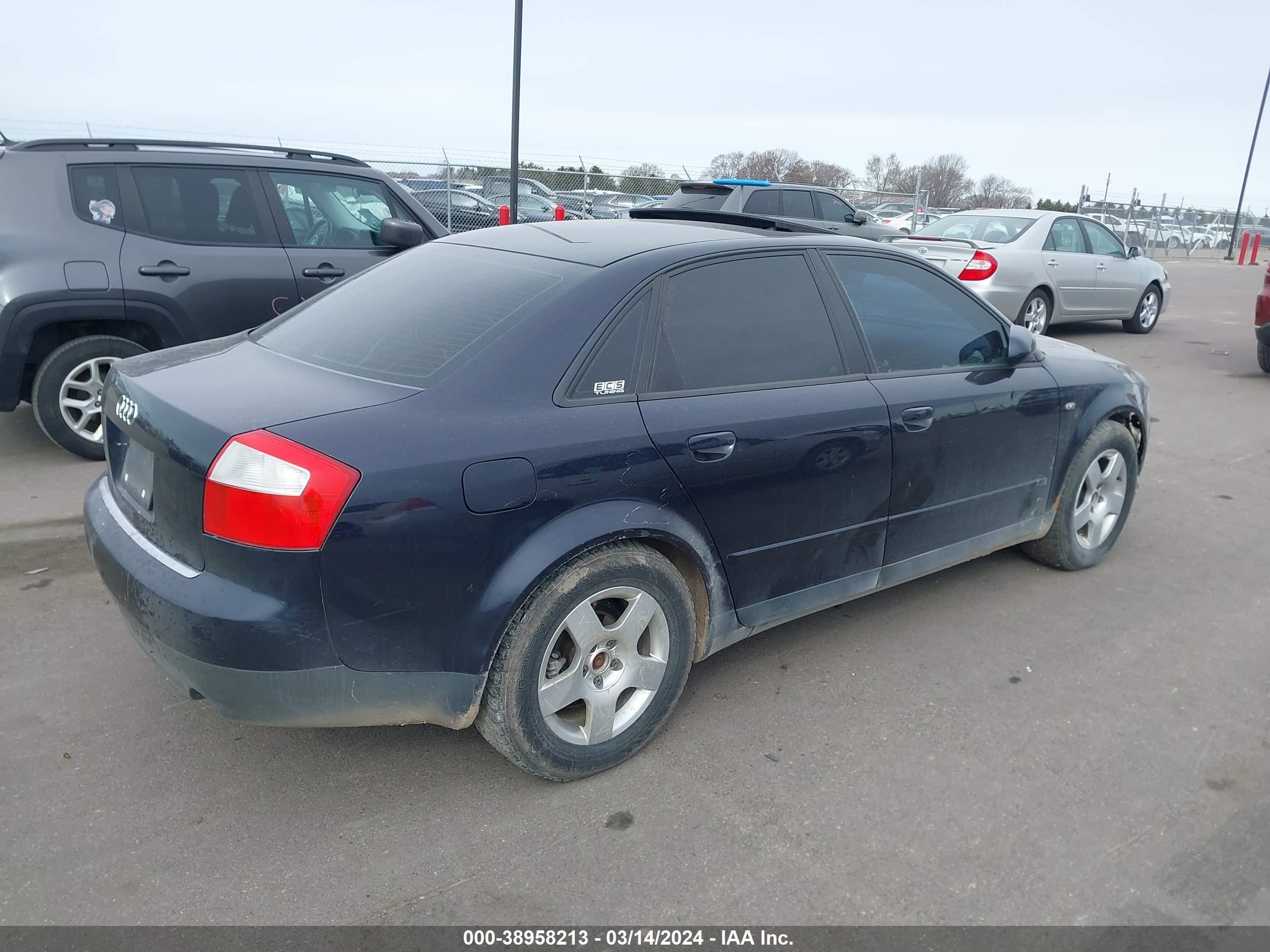 Photo 3 VIN: WAULC68E03A184536 - AUDI A4 