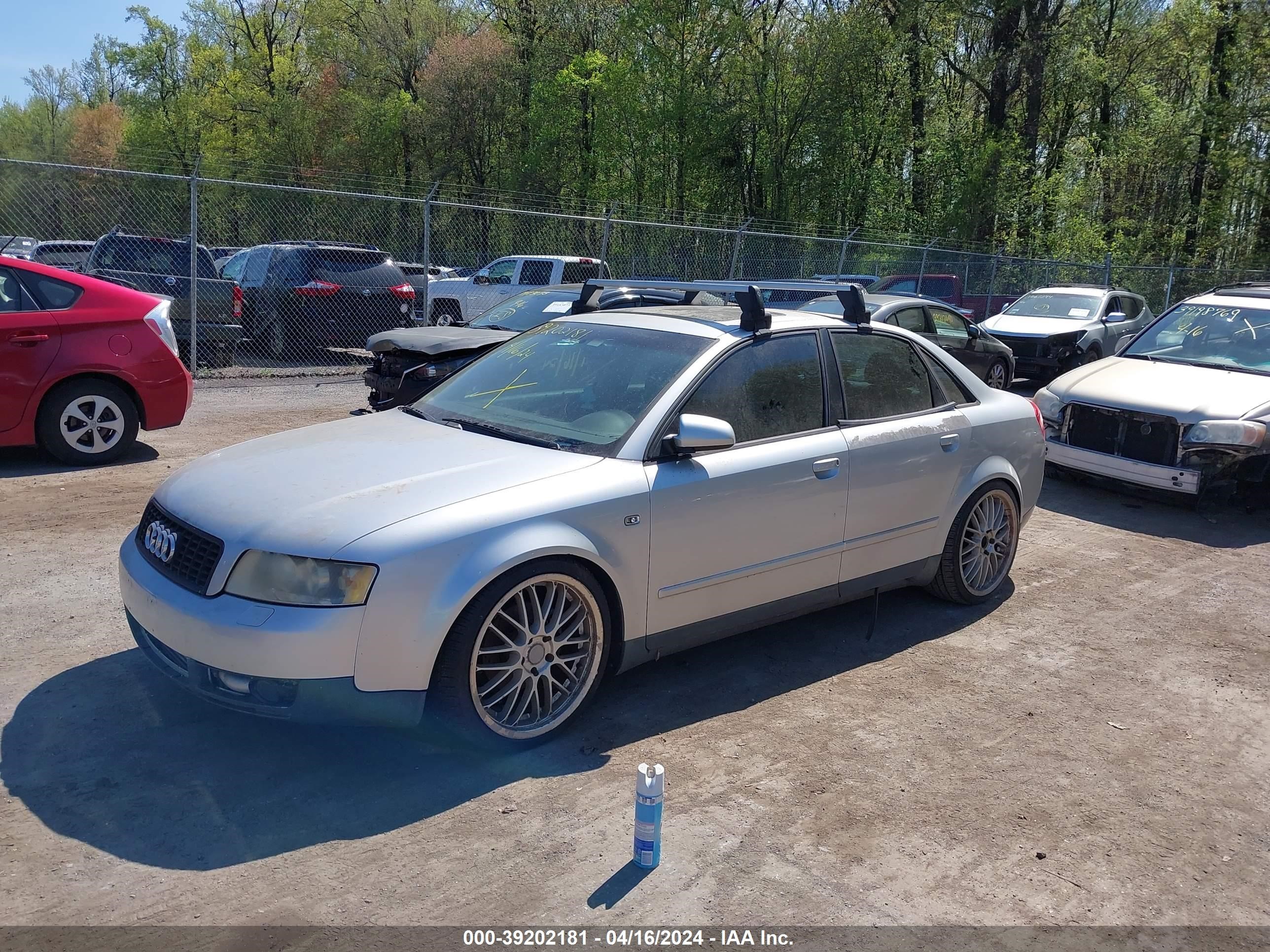 Photo 1 VIN: WAULC68E03A228339 - AUDI A4 