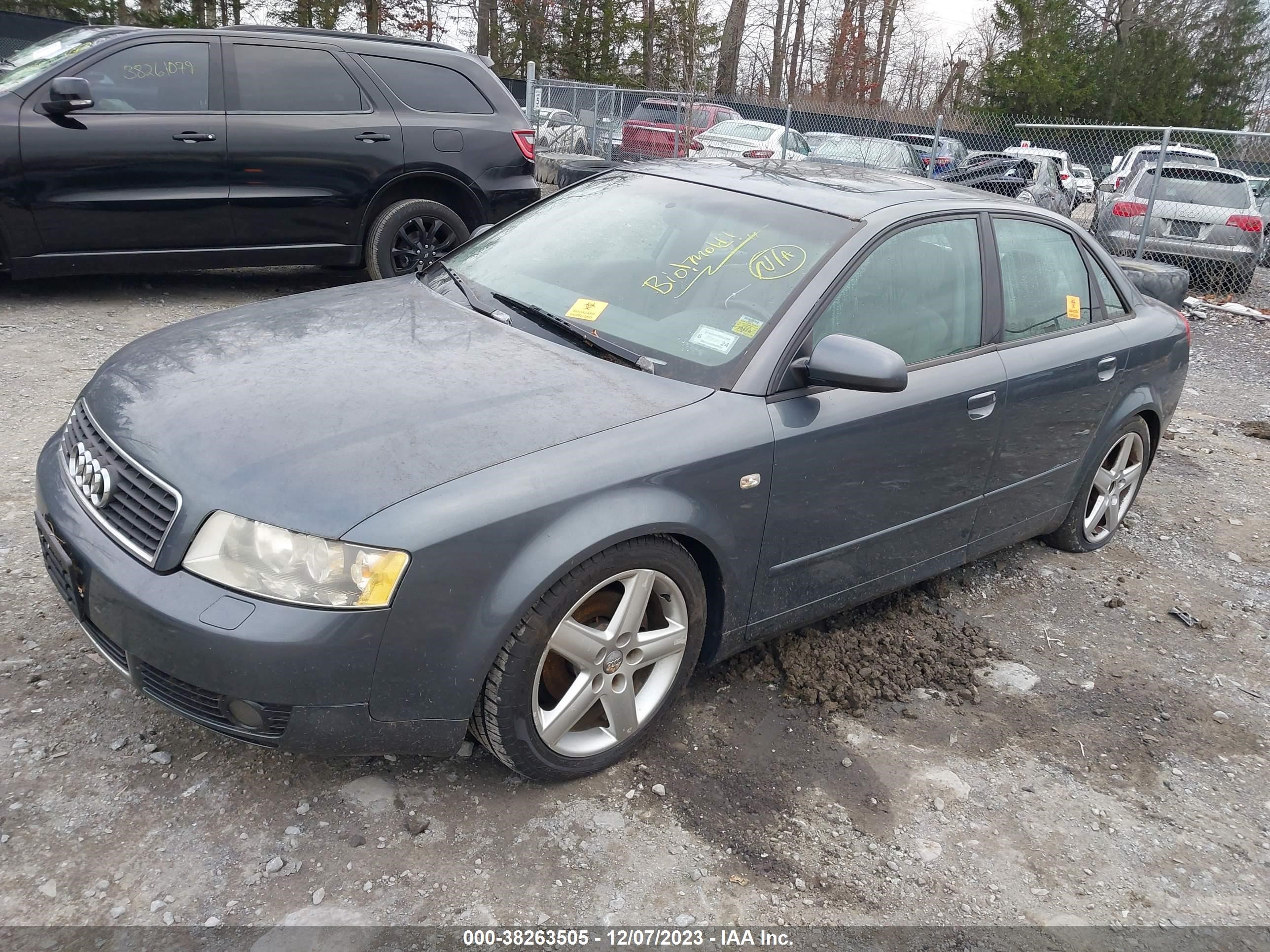 Photo 1 VIN: WAULC68E13A363085 - AUDI A4 