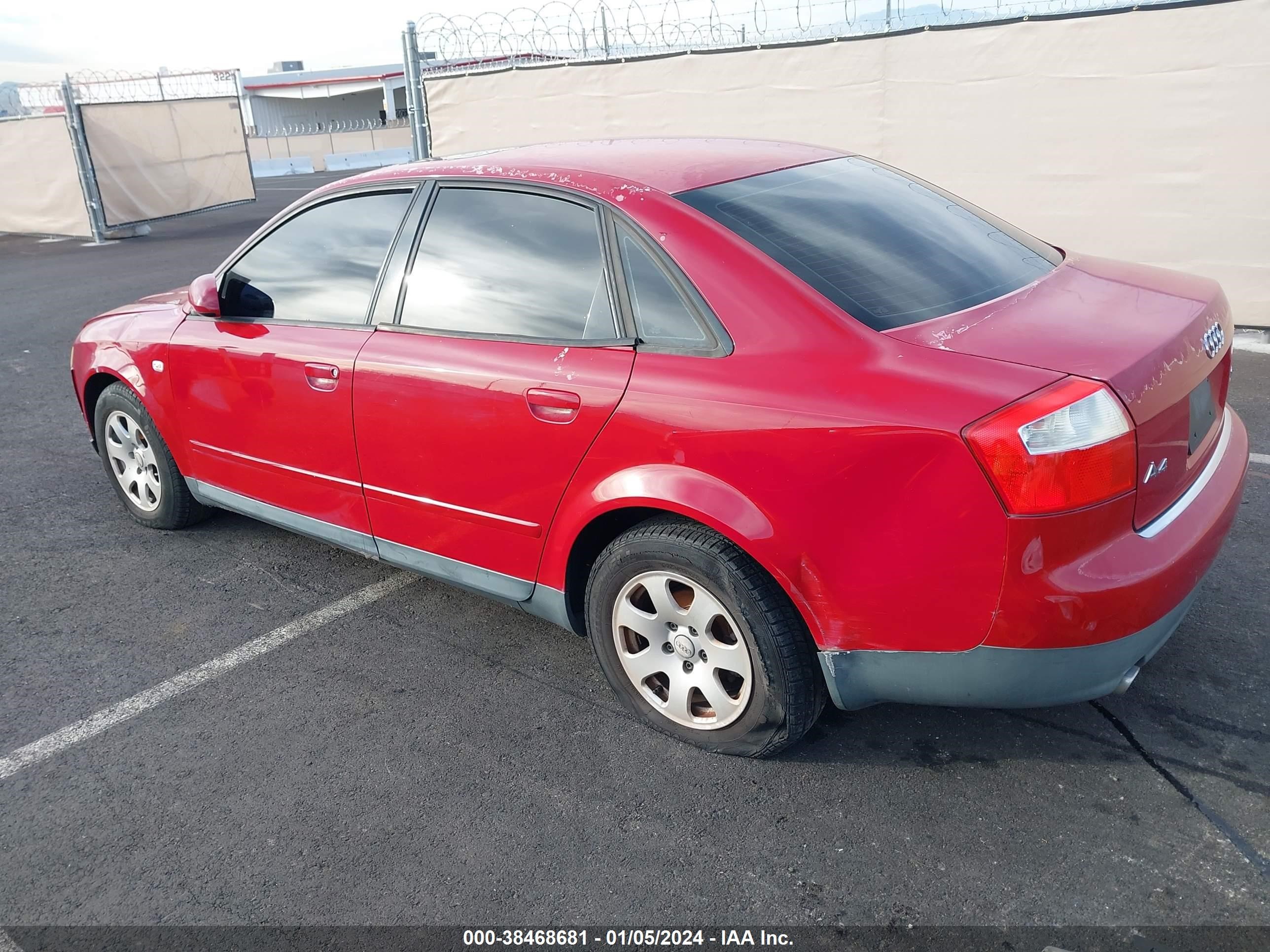 Photo 2 VIN: WAULC68E73A108425 - AUDI A4 