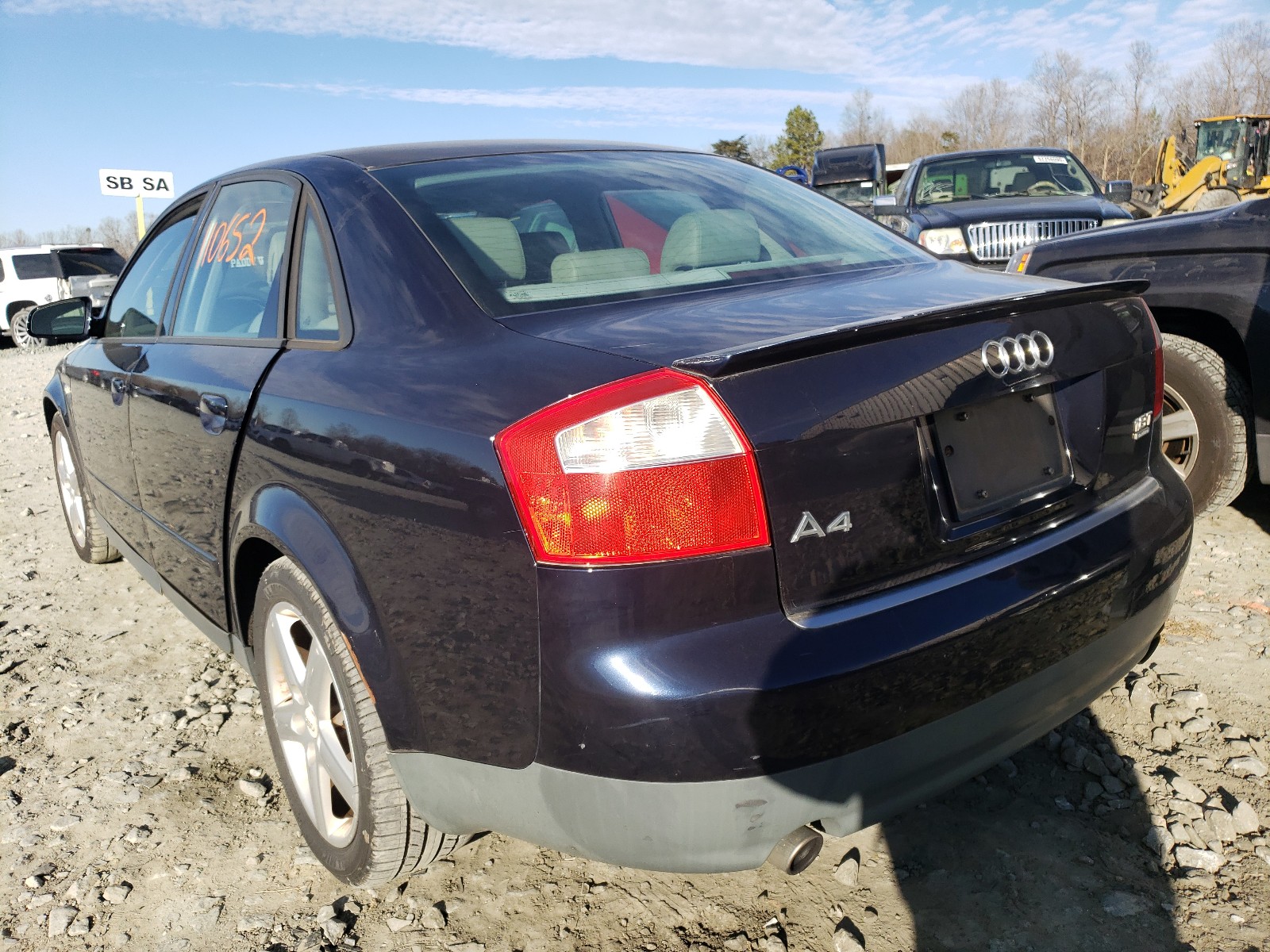 Photo 2 VIN: WAULC68E73A317244 - AUDI A4 1.8T QU 