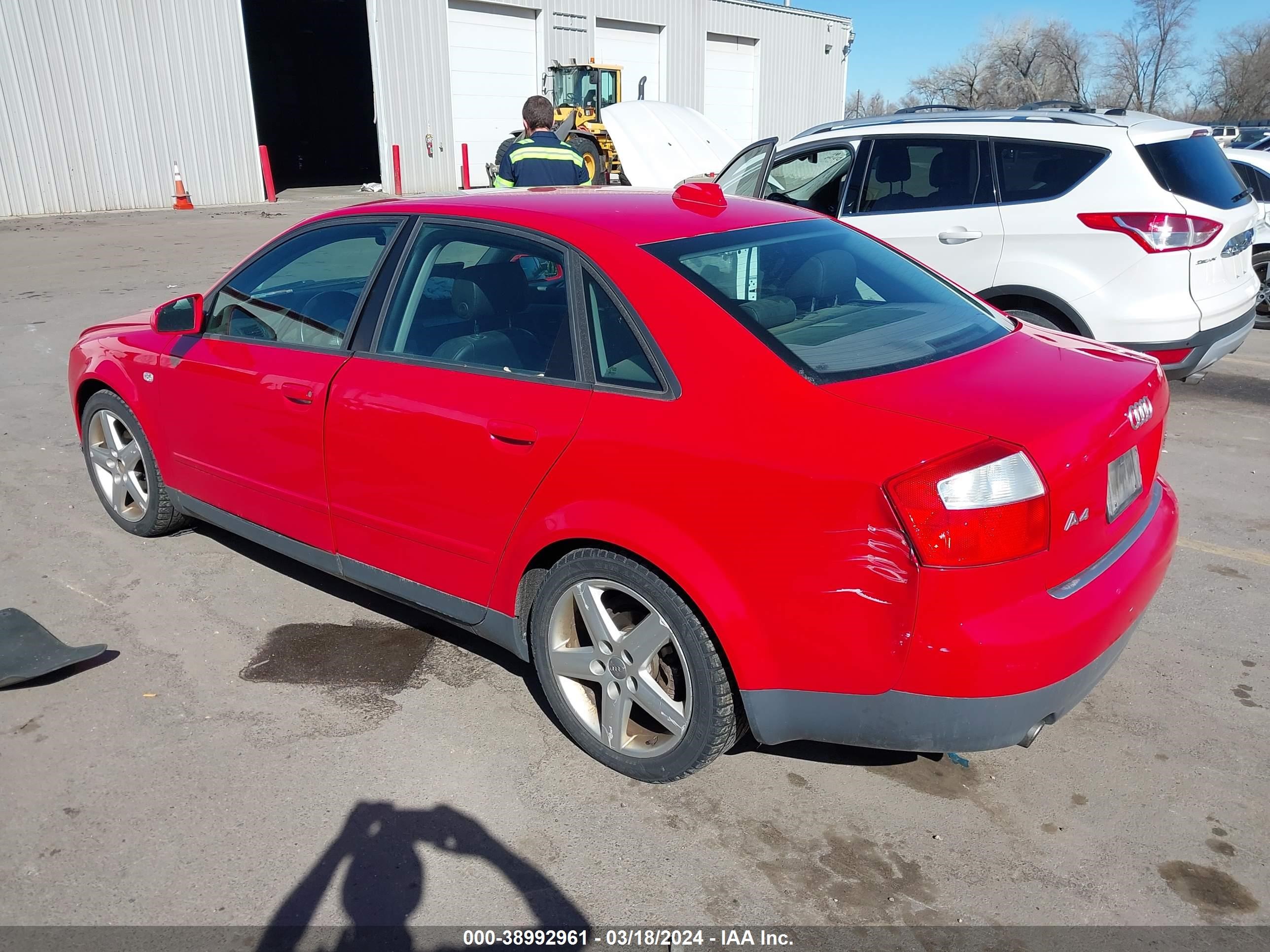 Photo 2 VIN: WAULC68E84A021229 - AUDI A4 