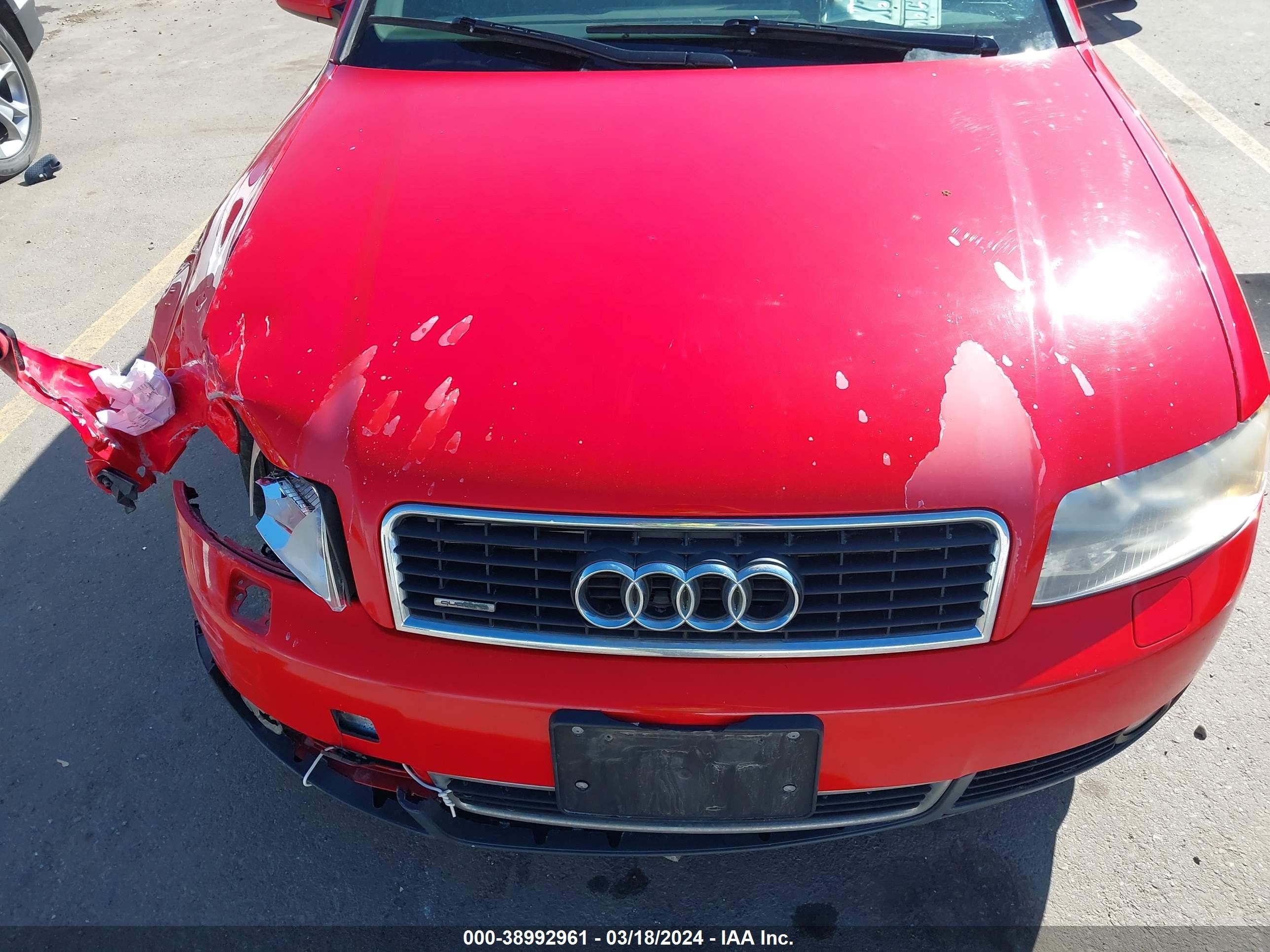 Photo 5 VIN: WAULC68E84A021229 - AUDI A4 