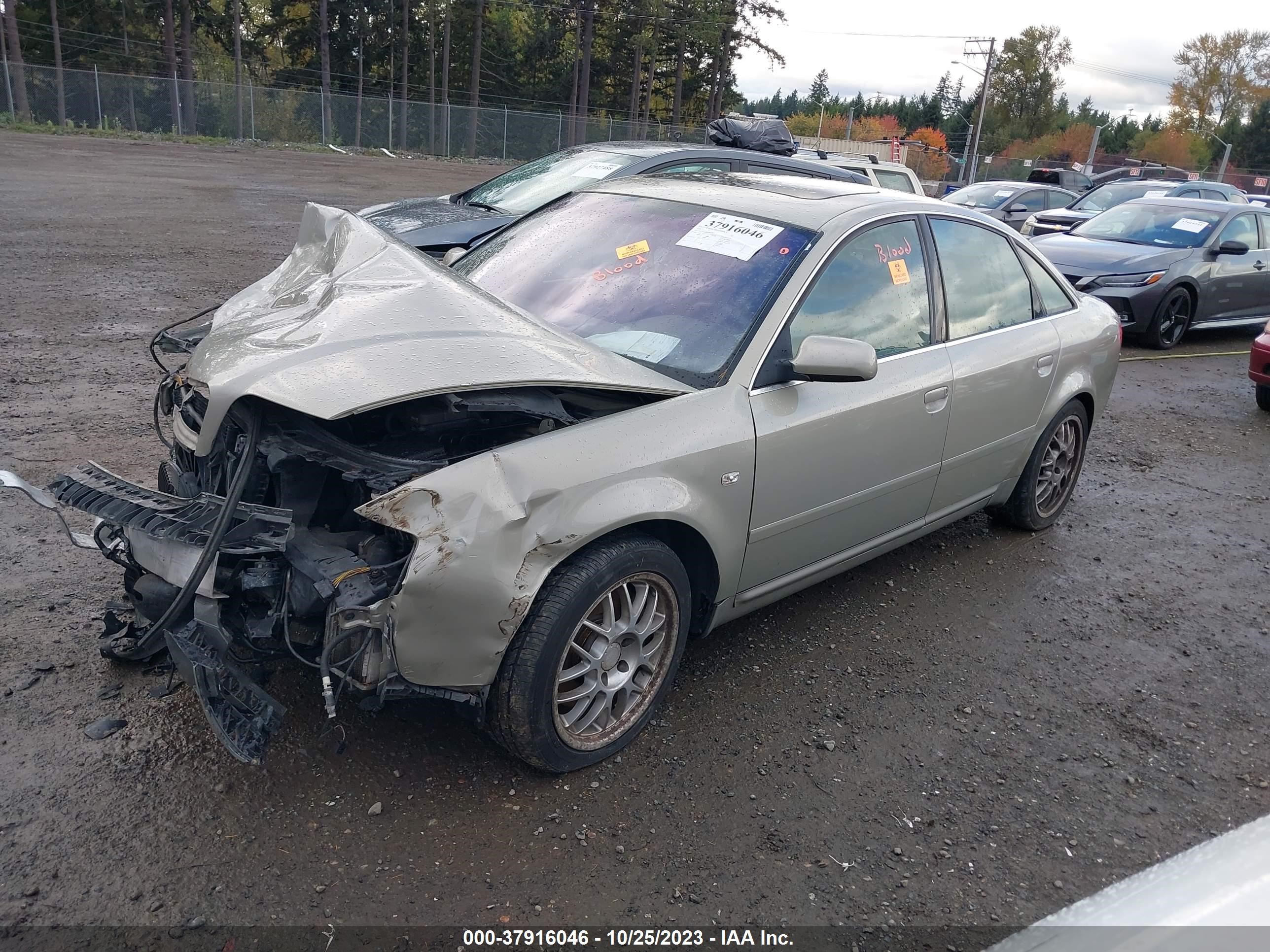 Photo 1 VIN: WAULD64BX3N019952 - AUDI A6 