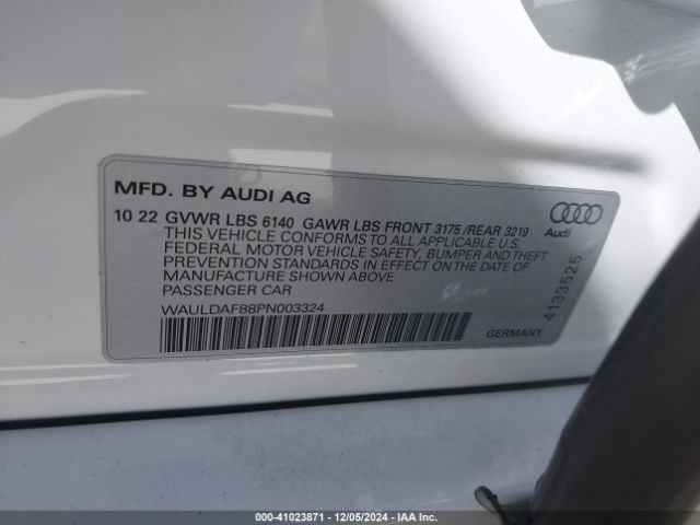 Photo 8 VIN: WAULDAF88PN003324 - AUDI A8 L 