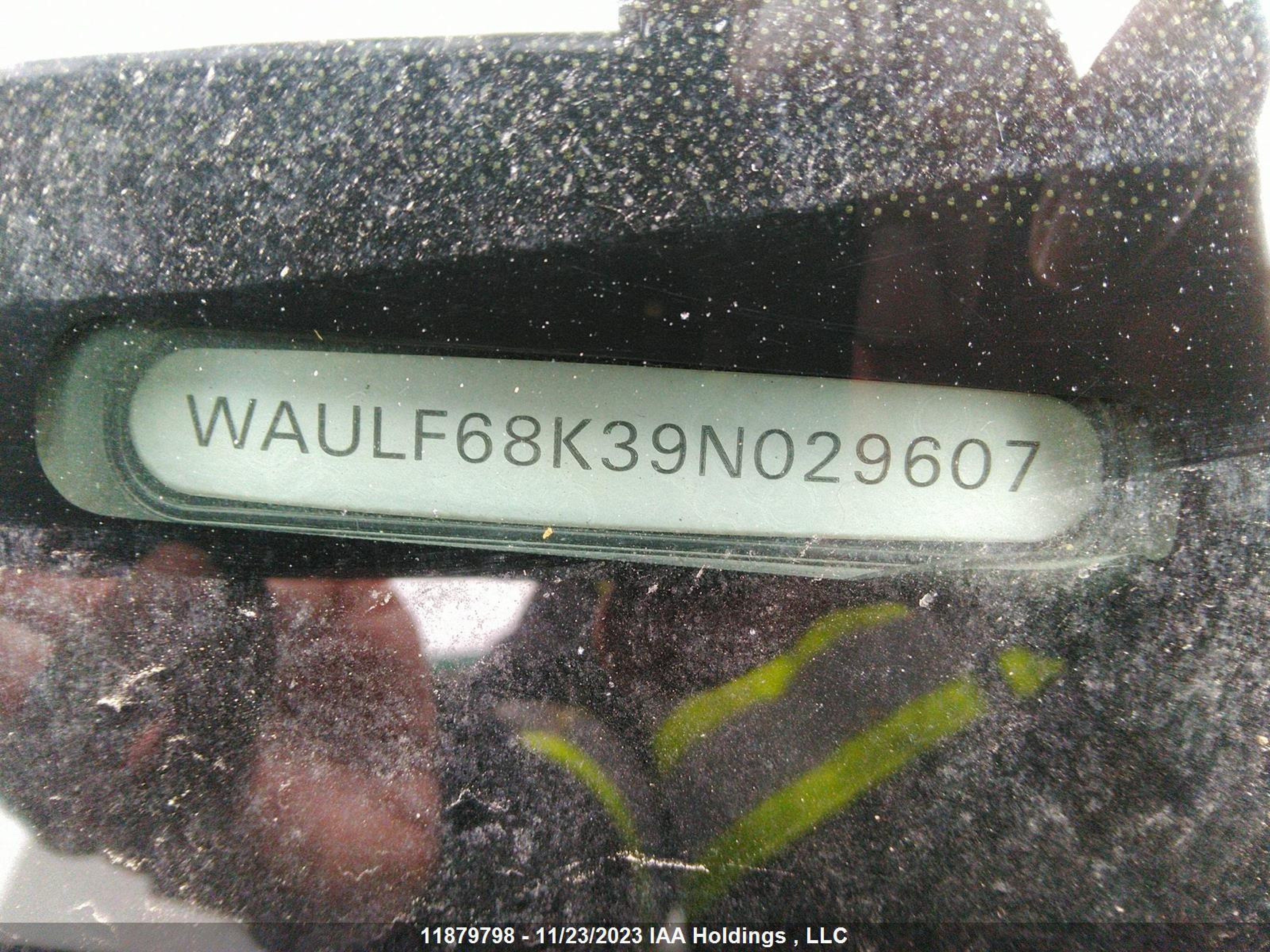 Photo 8 VIN: WAULF68K39N029607 - AUDI A4 