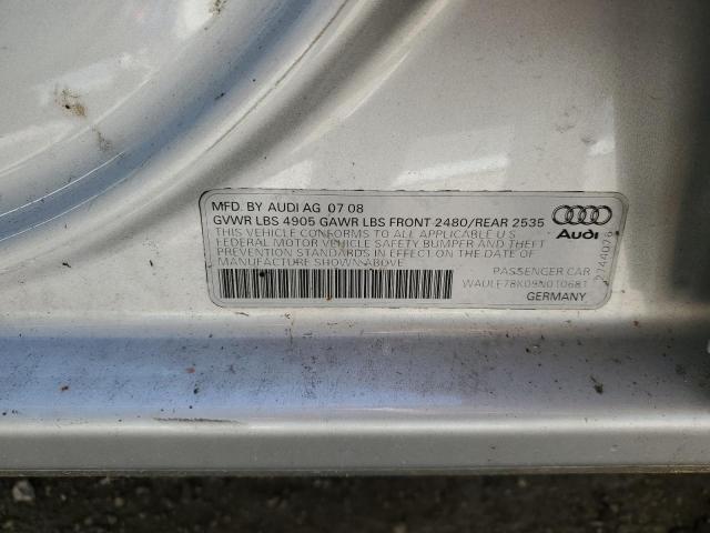 Photo 11 VIN: WAULF78K09N010681 - AUDI A4 