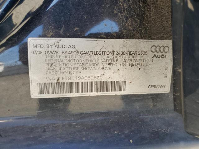 Photo 12 VIN: WAULF78K19A080620 - AUDI A4 