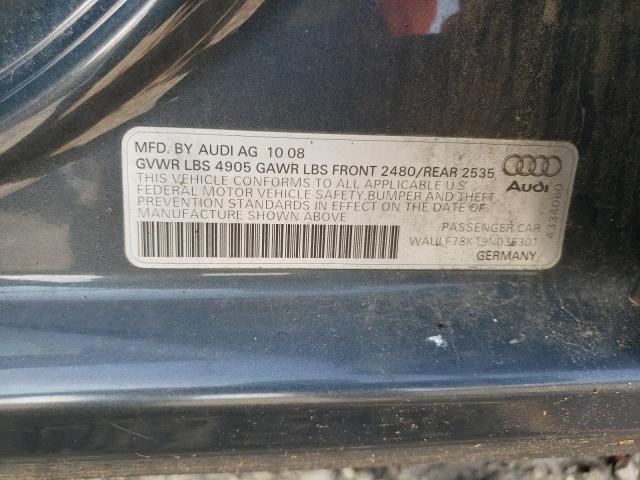 Photo 11 VIN: WAULF78K19N035301 - AUDI A4 2.0T QU 