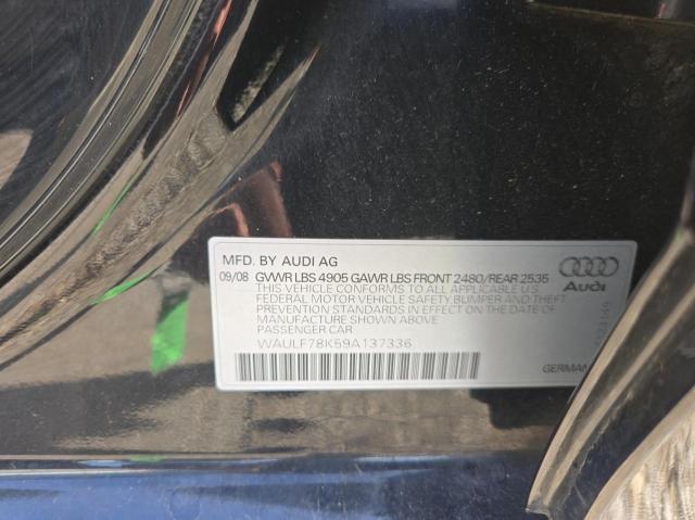 Photo 9 VIN: WAULF78K59A137336 - AUDI A4 2.0T QU 