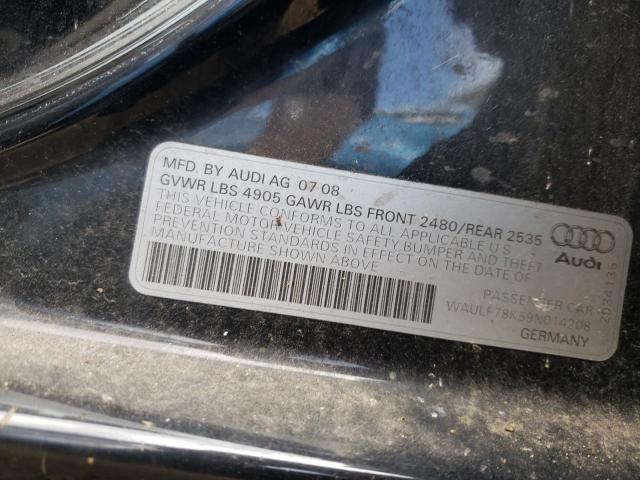 Photo 11 VIN: WAULF78K59N014208 - AUDI A4 2.0T QU 