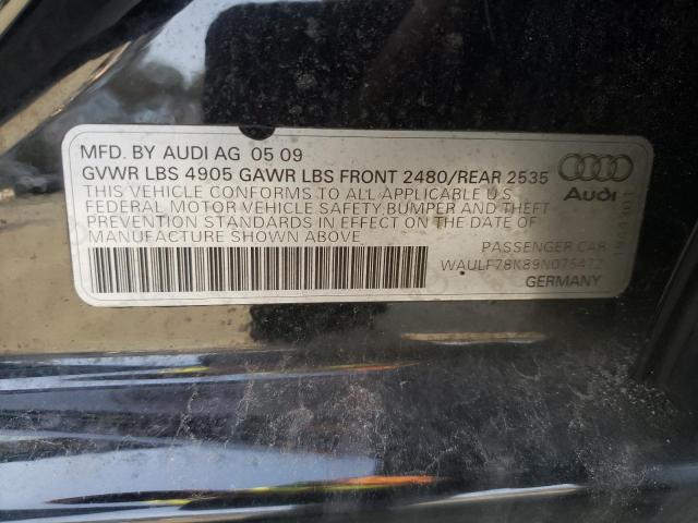 Photo 9 VIN: WAULF78K89N075472 - AUDI A4 2-0T QU 