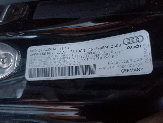 Photo 11 VIN: WAULFAFH0BN008729 - AUDI A5 