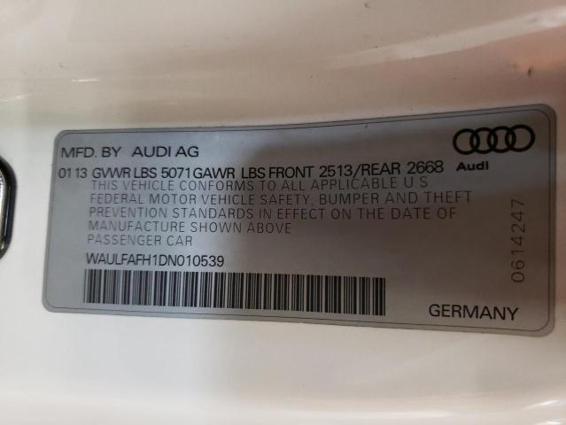 Photo 11 VIN: WAULFAFH1DN010539 - AUDI A5 PREMIUM 