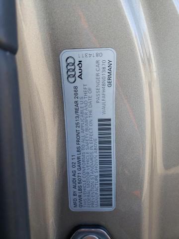 Photo 11 VIN: WAULFAFH4BN013870 - AUDI A5 