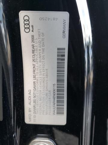 Photo 12 VIN: WAULFAFH4EN006115 - AUDI A5 