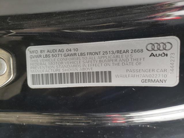 Photo 9 VIN: WAULFAFH7AN022710 - AUDI A5 