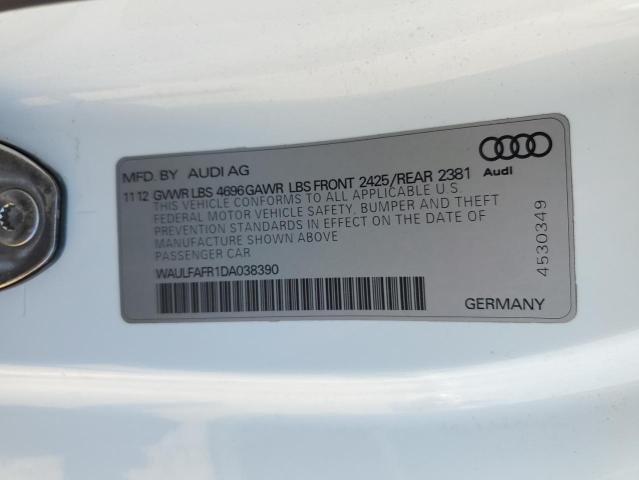 Photo 11 VIN: WAULFAFR1DA038390 - AUDI A5 PREMIUM 