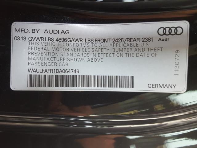 Photo 9 VIN: WAULFAFR1DA064746 - AUDI A5 PREMIUM 