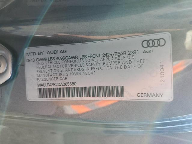 Photo 11 VIN: WAULFAFR2DA065680 - AUDI A5 PREMIUM 