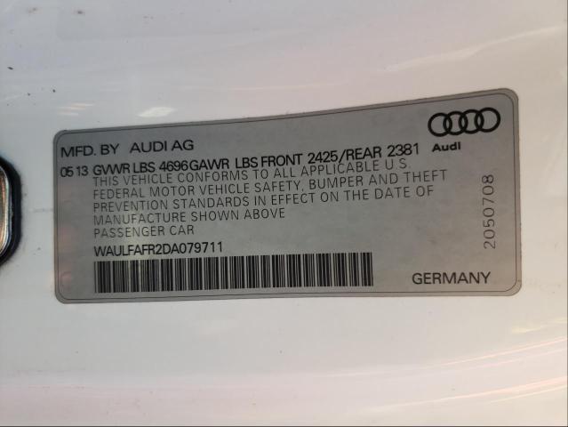 Photo 9 VIN: WAULFAFR2DA079711 - AUDI A5 PREMIUM 