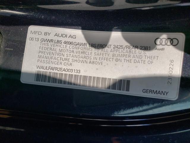 Photo 9 VIN: WAULFAFR2EA003133 - AUDI A5 