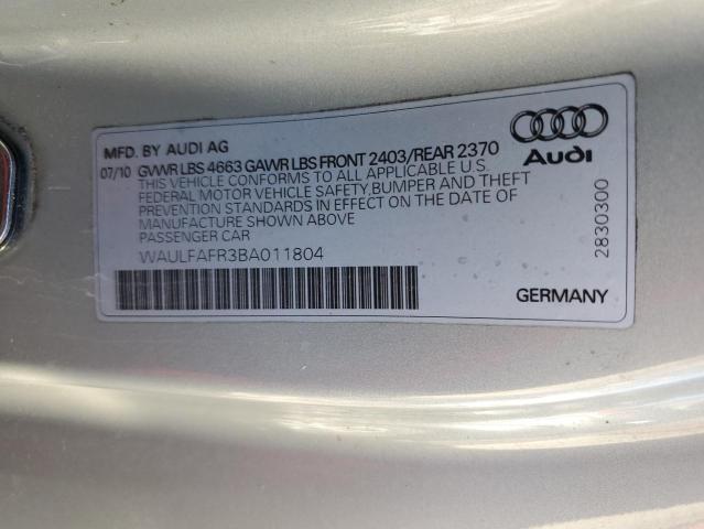 Photo 12 VIN: WAULFAFR3BA011804 - AUDI A5 PREMIUM 