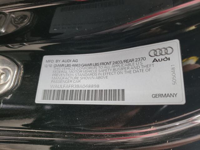 Photo 9 VIN: WAULFAFR3BA048898 - AUDI A5 PREMIUM 