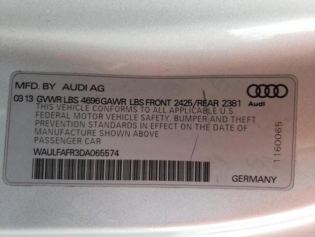 Photo 9 VIN: WAULFAFR3DA065574 - AUDI A5 